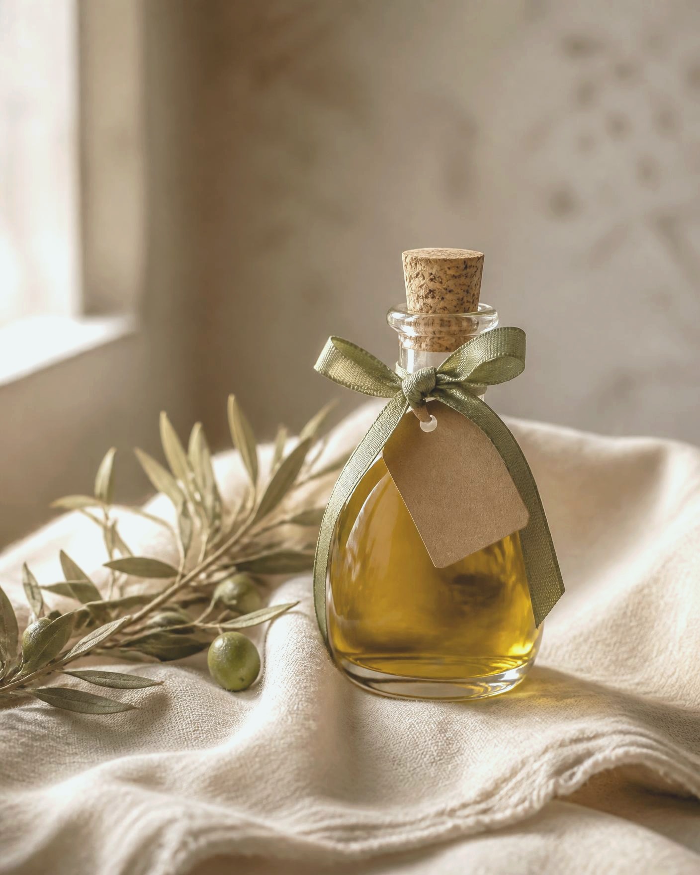 Cypriot Olive Oil — 100ml Keepsake — handmade Cypriot favour by Agabi