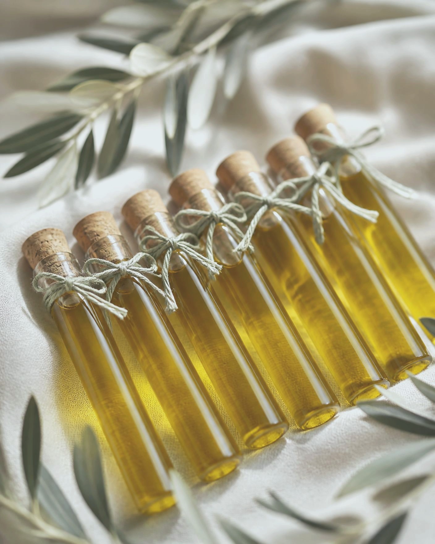 Cypriot Olive Oil — Test-Tube Favour — handmade Cypriot favour by Agabi