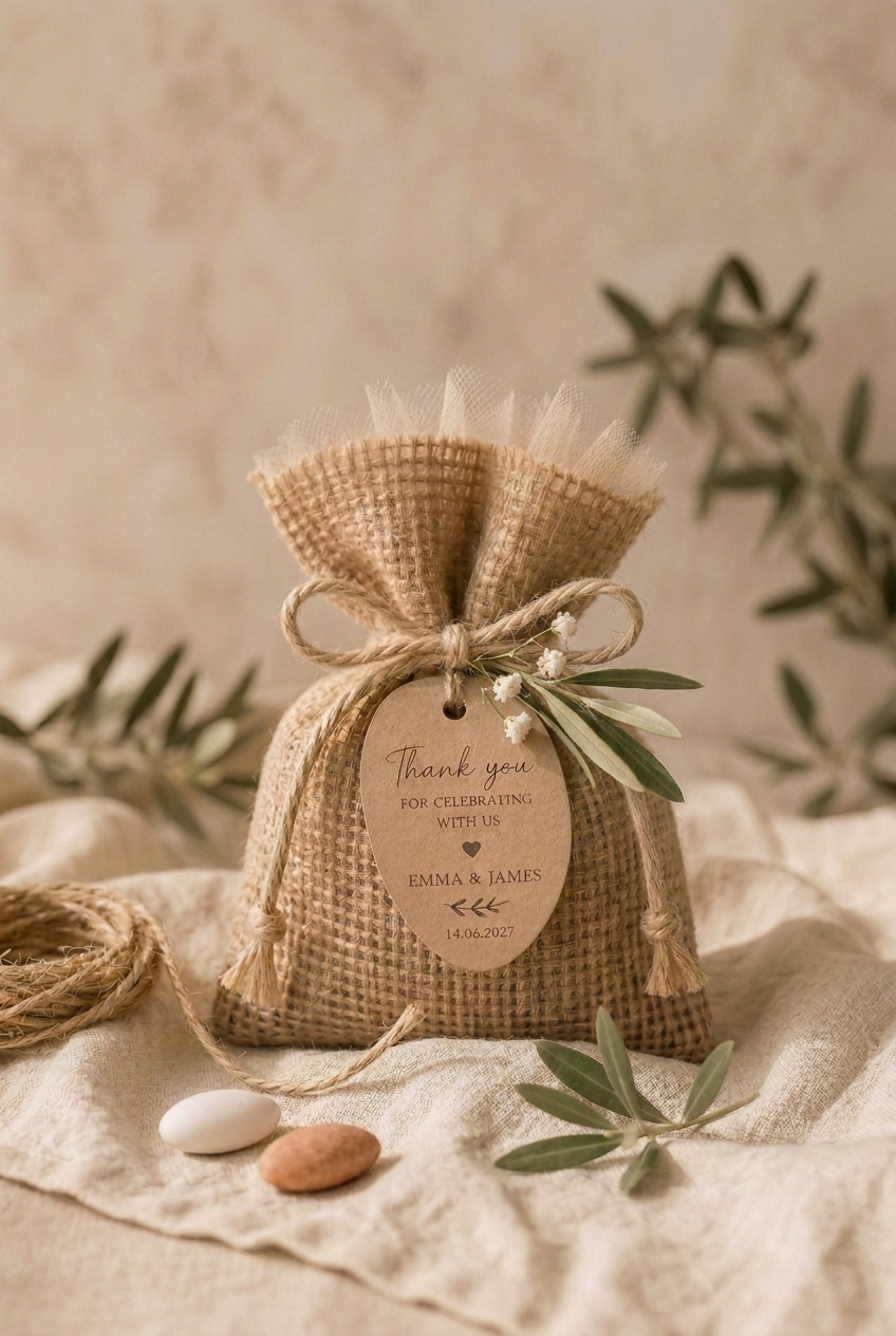 Elia Pouch — handmade Cypriot favour by Agabi